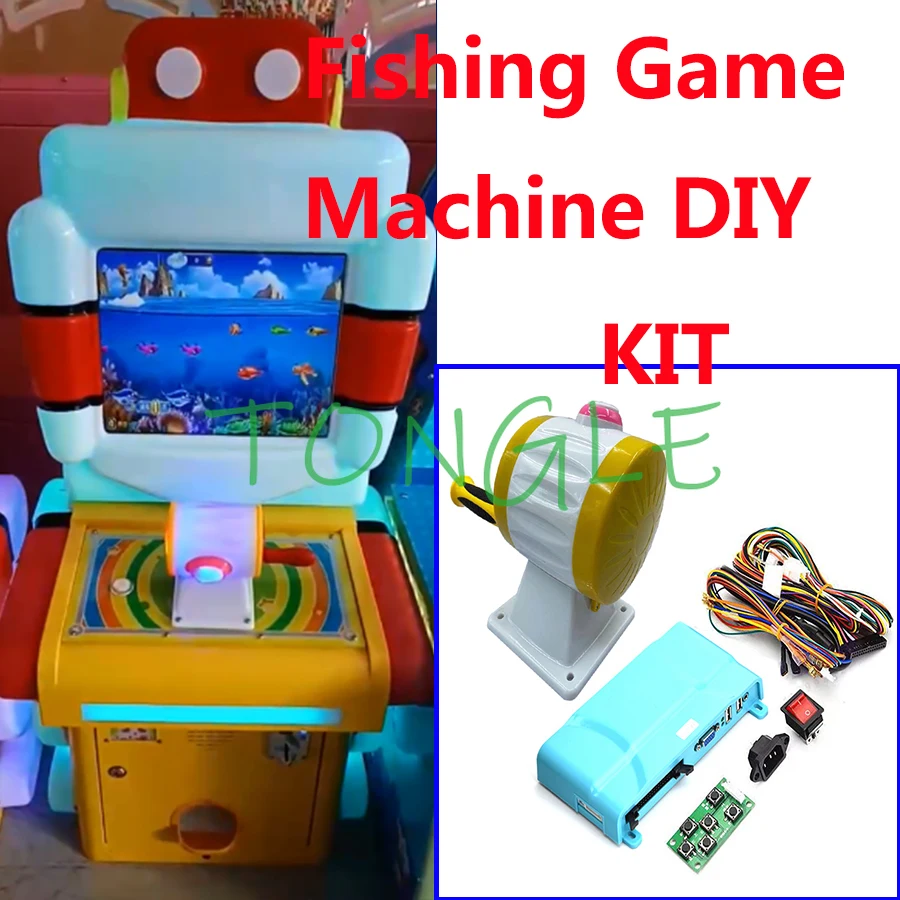 Joystick Arcade Parts - 아케이드 낚시 게임 DIY 키트, 전선