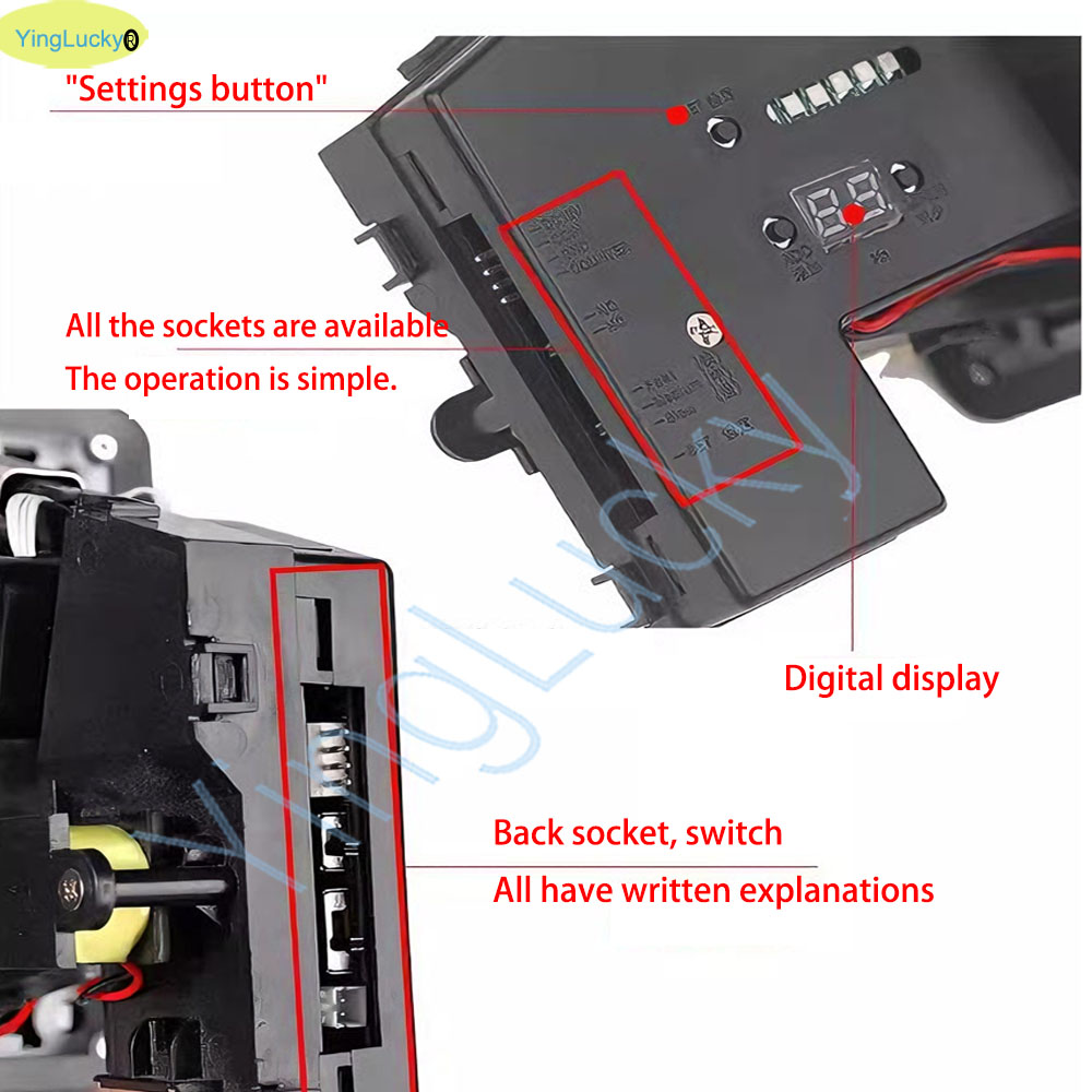 다채로운 LED 멀티 코인 수납기 코인 선택기 유로 페 - Coin Acceptor Selector 리뷰 및 가격