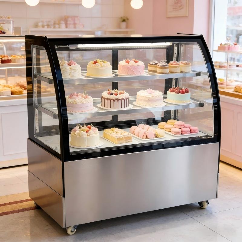 2단 상업용 케이크 디스플레이 냉장고 팬 냉각 R290 - Glass Cabinet Display 리뷰 및 가격