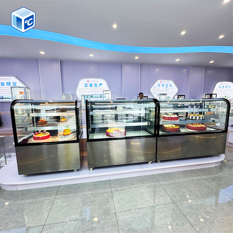 2단 상업용 케이크 디스플레이 냉장고 팬 냉각 R290 - Glass Cabinet Display 리뷰 및 가격