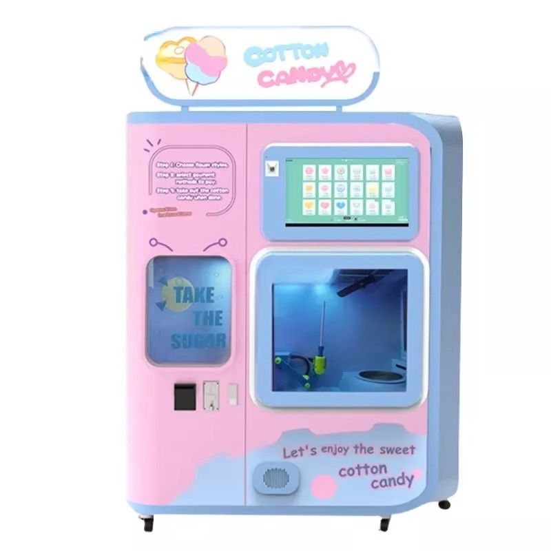 완전 자동 솜사탕 자판기(교환 시스템 포함) 상업용 4 - Commercial Vending Machine 리뷰 및 가격