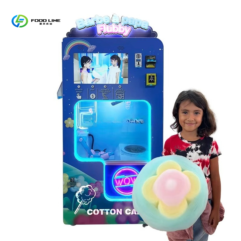 맞춤형 인기 상품 완전 자동 솜사탕 기계 전문 셀프 서 - Candy Floss Machine 리뷰 및 가격