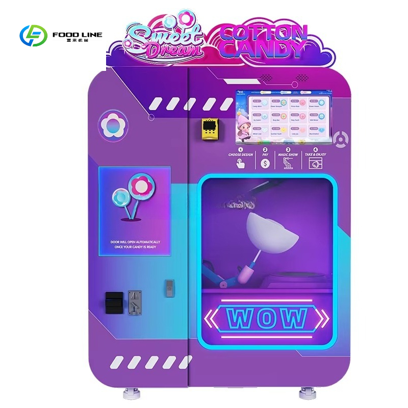 맞춤형 인기 상품 완전 자동 솜사탕 기계 전문 셀프 서 - Candy Floss Machine 리뷰 및 가격