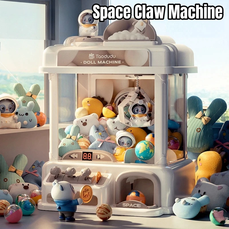 공간 미니 클로 아케이드 기계 장난감 소녀를위한 동전  - Vending Arcade Games 리뷰 및 가격