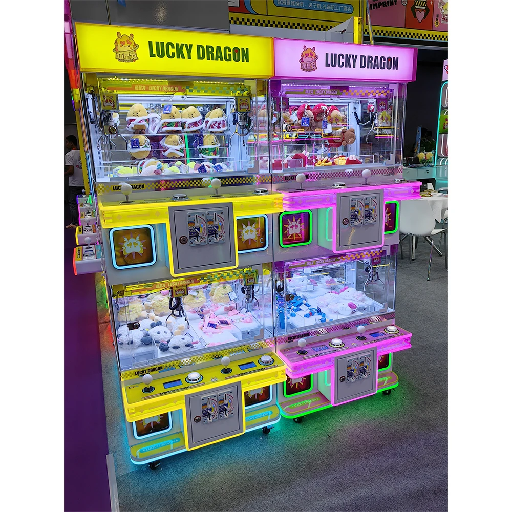 # 새로운 다채로운 집게 게임기 행운의 용 장난감 뽑기 - Arcade Toy Claw Vending Machine 리뷰 및 가격