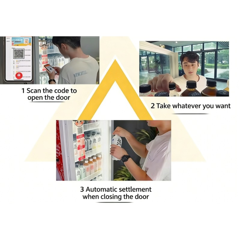 공장 직송 상업용 냉장 음료 및 스낵 자판기 스캔 결제 - Commercial Vending Machine 리뷰 및 가격