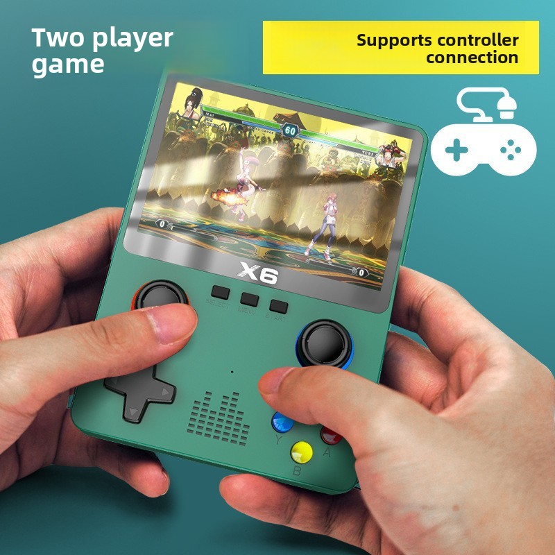 X6 게임 콘솔 휴대용 에뮬레이터 다기능 레트로 향수  - Joystick Arcade Parts 리뷰 및 가격