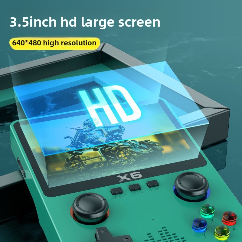 X6 게임 콘솔 휴대용 에뮬레이터 다기능 레트로 향수  - Joystick Arcade Parts 리뷰 및 가격