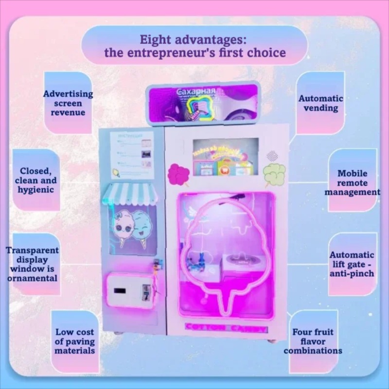 공장 직영 2026 FOB 멀티 스타일 솜사탕 자판기  - Commercial Vending Machine 리뷰 및 가격