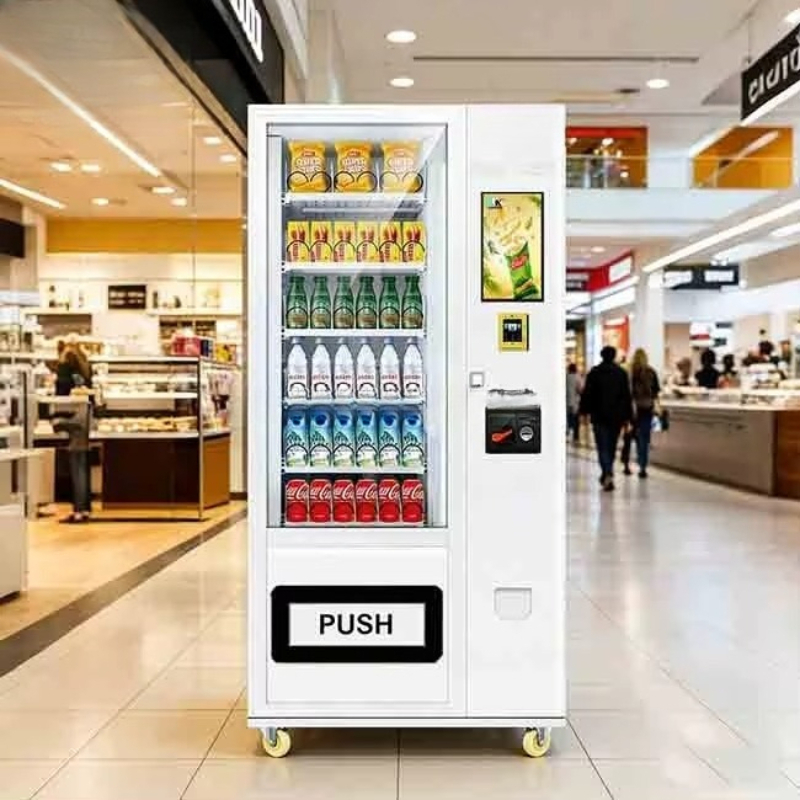 스마트 자판기 스낵 음료 터치스크린 무현금 결제 셀프  - Commercial Vending Machine 리뷰 및 가격