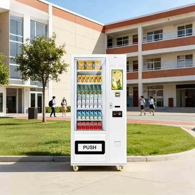 스마트 자판기 스낵 음료 터치스크린 무현금 결제 셀프  - Commercial Vending Machine 리뷰 및 가격