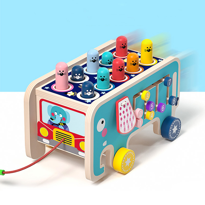 BabyToys bebe 유아 어린이 나무 재미있는 게 - Whack A Mole Arcade 리뷰 및 가격