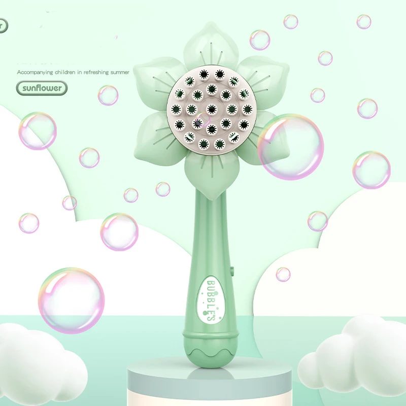 23홀 전동 버블건 자동 해바라기 비눗방울 기계 야외  - Bubble Gum Machine 리뷰 및 가격